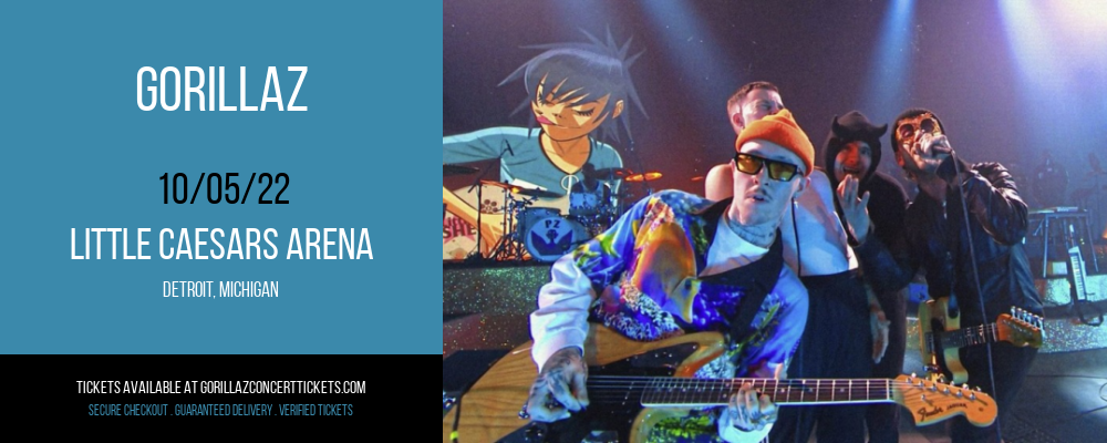 Gorillaz at Gorillaz Concert Tickets tickets Gorillaz at Gorillaz Concert Tickets