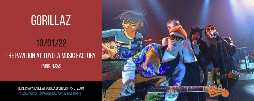 Gorillaz at Gorillaz Concert Tickets