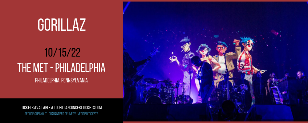 Gorillaz at Gorillaz Concert Tickets