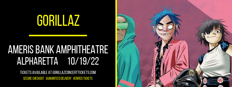 Gorillaz at Gorillaz Concert Tickets