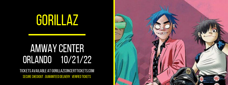 Gorillaz at Gorillaz Concert Tickets